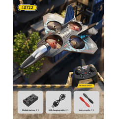 Lightweight Foam RC Fighter Jet for Kids - All The Above