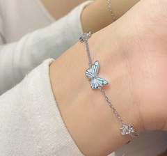 Blue Luminous Smart Butterfly Necklace - All The Above