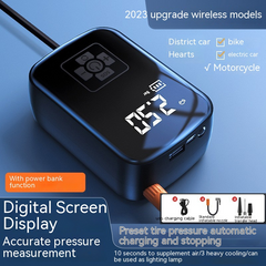 Portable Wireless Car Tire Air Inflator Pump