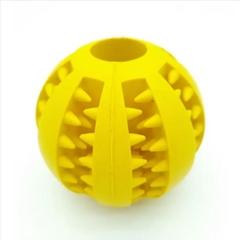 Interactive Rubber Slow Feeder Dog Ball - All The Above