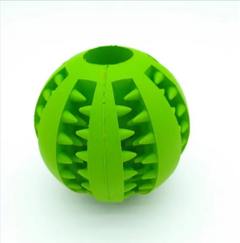 Interactive Rubber Slow Feeder Dog Ball - All The Above