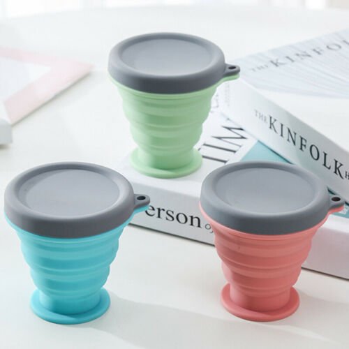 200ML Silicone Collapsible Travel Coffee Cup - All The Above