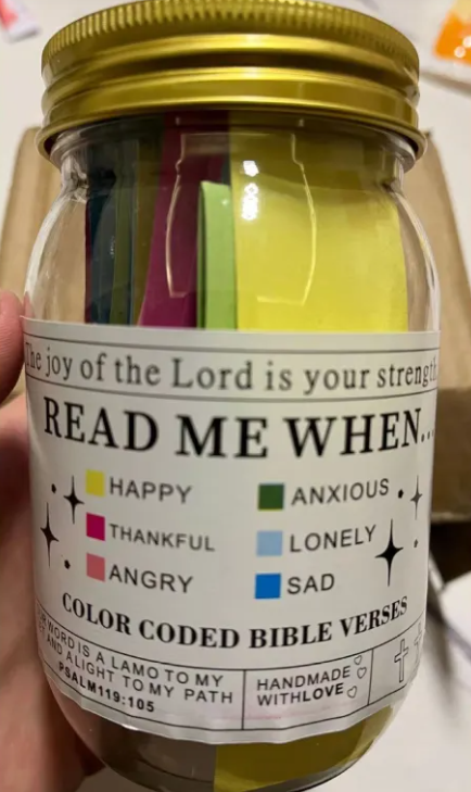 Bible Verses In A Jar - All The Above