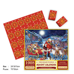 Merry Jigsaw Advent Calendar Puzzle - All The Above