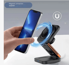 3-in-1 Folding Wireless Charger - All The Above