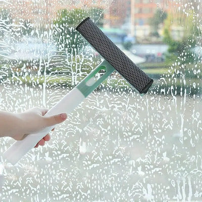 3-in-1 Glass Cleaner With Spray And Double-sided Wiper - All The Above
