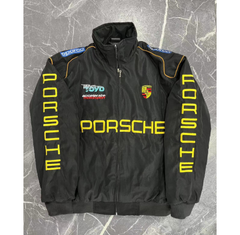 F1 Racing Jacket - Vintage Style Embroidered Outerwear - All The Above