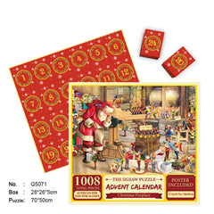 Merry Jigsaw Advent Calendar Puzzle - All The Above