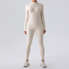 Fleece-Lined Yoga Jumpsuit - All The Above
