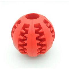 Interactive Rubber Slow Feeder Dog Ball - All The Above