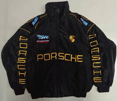 F1 Racing Jacket - Vintage Style Embroidered Outerwear - All The Above