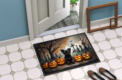 Affenpinscher Spooky Halloween Doormat - All The Above