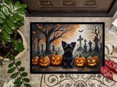 Affenpinscher Spooky Halloween Doormat - All The Above