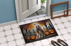 Afghan Hound Spooky Halloween Doormat - All The Above