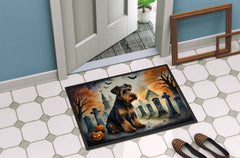Airedale Terrier Spooky Halloween Doormat - All The Above