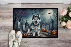 Alaskan Malamute Spooky Halloween Doormat - All The Above