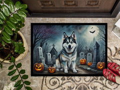 Alaskan Malamute Spooky Halloween Doormat - All The Above