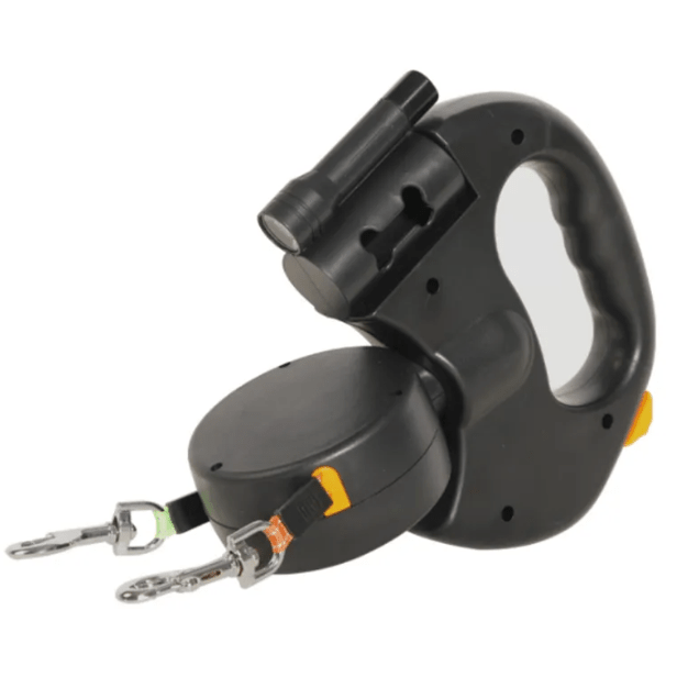 Auto Double Dog Leash - All The Above
