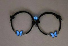 Blue Luminous Smart Butterfly Necklace - All The Above