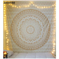 Bohemian Mandala Wall Tapestry And Yoga Mat Decor - All The Above