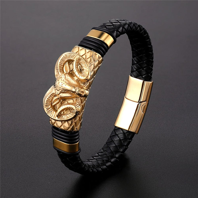 Retro Stainless Steel Text Band Ring