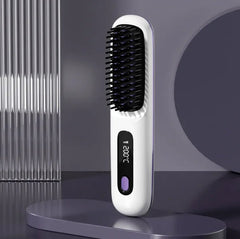 Ceramic Heat Hair Straightening Comb - All The Above