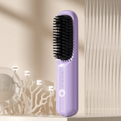 Ceramic Heat Hair Straightening Comb - All The Above