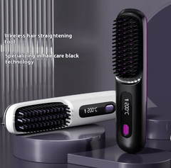 Ceramic Heat Hair Straightening Comb - All The Above
