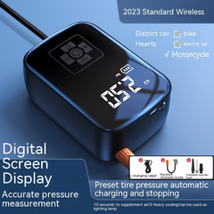 Portable Wireless Car Tire Air Inflator Pump