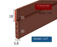 Door Seal Strip, Soundproofing, Windproof, Water Block - All The Above