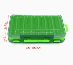 Durable Dual-Sided Fishing Tackle Box - All The Above