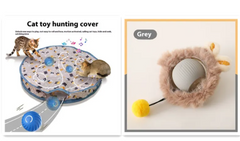 PurrPlay Self-Rolling Cat Toy Ball - All The Above