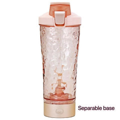 Electric Portable Whey Protein Shaker Bottle - All The Above