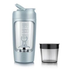 Electric Portable Whey Protein Shaker Bottle - All The Above