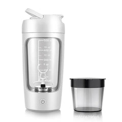Electric Portable Whey Protein Shaker Bottle - All The Above