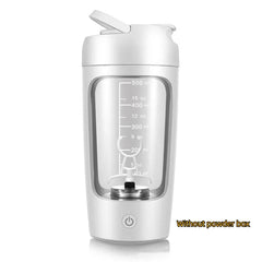 Electric Portable Whey Protein Shaker Bottle - All The Above
