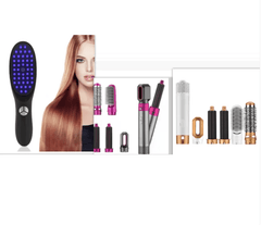 Electric Scalp Massager & Hair Growth Comb - All The Above