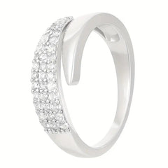 Elegant Adjustable Sparkle Ring - All The Above