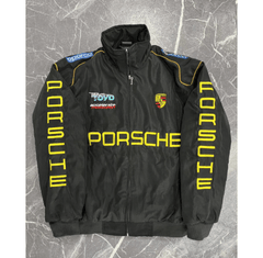 F1 Racing Jacket - Vintage Style Embroidered Outerwear - All The Above