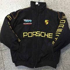 F1 Racing Jacket - Vintage Style Embroidered Outerwear - All The Above