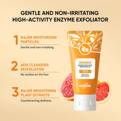 Orange Exfoliating Whitening Gel for Skin Care - All The Above