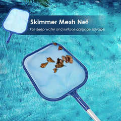 Fish Pond Skimmer Net for Pool Leaf Cleaning - All The Above