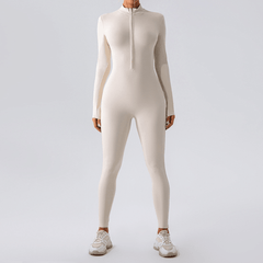 Fleece-Lined Yoga Jumpsuit - All The Above
