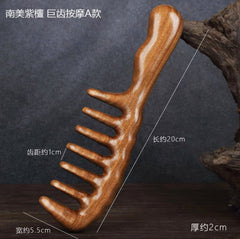 Golden Sandalwood Wellness Comb - All The Above