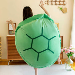 Green Wearable Turtle Shell Pillows - All The Above