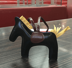 Handmade Leather Pony Keychain And Bag Charm - All The Above