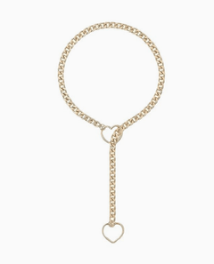 Heart Slip Chain Necklace for Women - All The Above