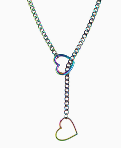 Heart Slip Chain Necklace for Women - All The Above