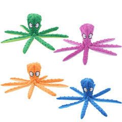 Interactive Bite-resistant Plush Octopus Pet Toy - All The Above