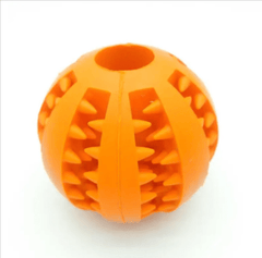 Interactive Rubber Slow Feeder Dog Ball - All The Above